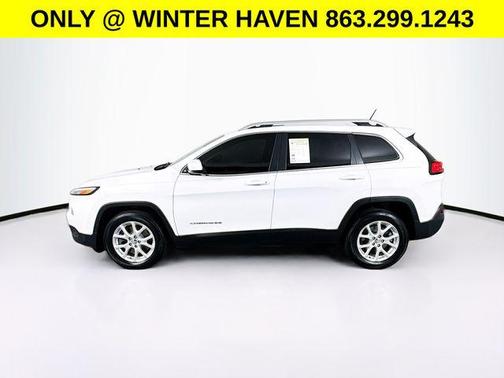 Bright White Clearcoat 2015 Jeep Cherokee Latitude