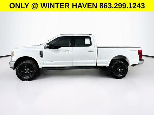 Star White Metallic Tri-Coat 2022 Ford F-250 Lariat