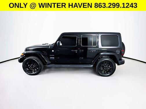 Black Clearcoat 2023 Jeep Wrangler 4xe Sahara