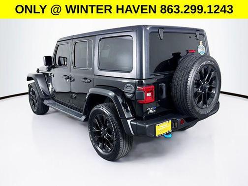Black Clearcoat 2023 Jeep Wrangler 4xe Sahara