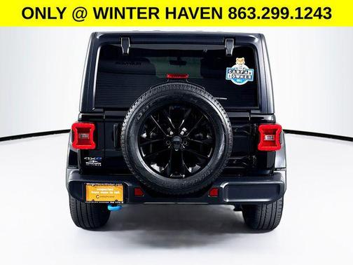 Black Clearcoat 2023 Jeep Wrangler 4xe Sahara