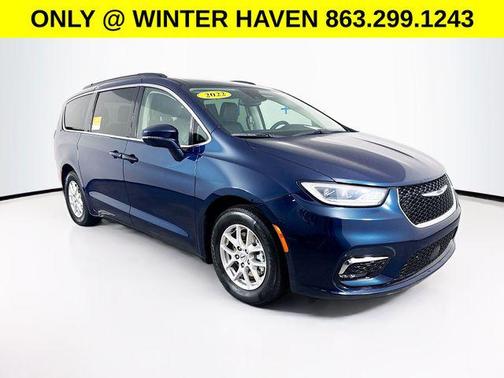 Fathom Blue Pearlcoat 2022 Chrysler Pacifica Touring L