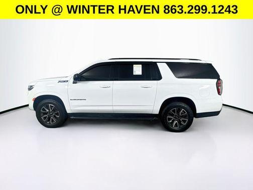 Summit White 2021 Chevrolet Suburban 4WD Z71