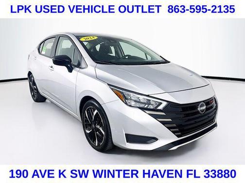 Brilliant Silver Metallic 2024 Nissan Versa 1.6 S