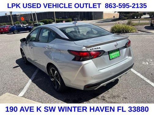 Brilliant Silver Metallic 2024 Nissan Versa 1.6 S