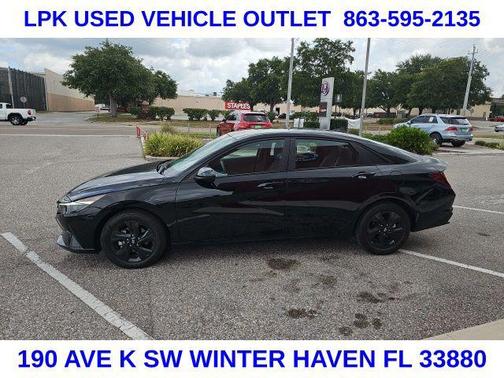 Onyx Black 2023 Hyundai ELANTRA SEL