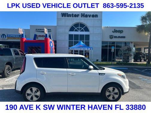 Clear White 2016 Kia Soul Base