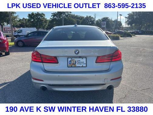 Glacier Silver Metallic 2018 BMW 530 530i