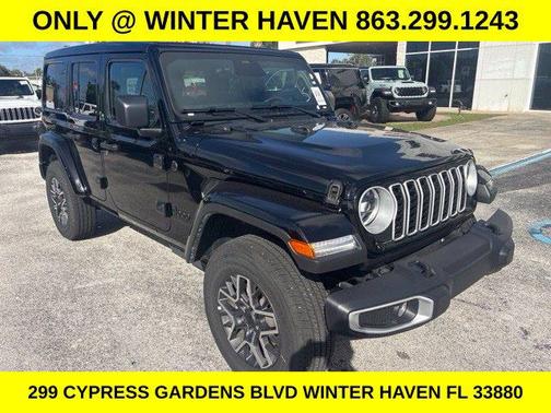 Black Clearcoat 2026 Jeep Wrangler 4-Door Sahara 4x4