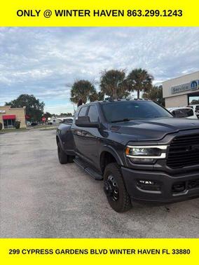 Granite Crystal Metallic Clearcoat 2021 RAM 3500 Laramie Mega Cab 4x4 6'4' Box