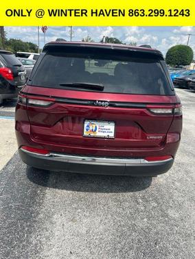 Velvet Red Pearlcoat 2023 Jeep Grand Cherokee Laredo