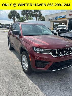 Velvet Red Pearlcoat 2023 Jeep Grand Cherokee Laredo