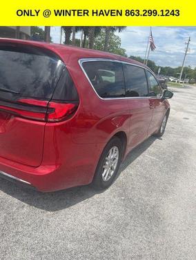 Red Hot Pearlcoat 2024 Chrysler Pacifica Touring L