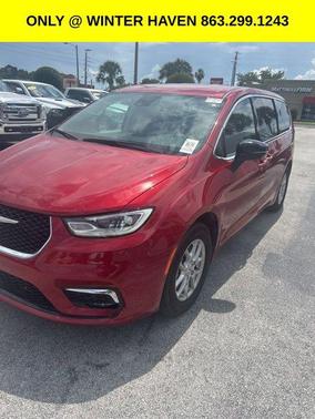 Red Hot Pearlcoat 2024 Chrysler Pacifica Touring L