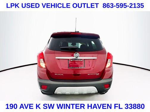 Red Metallic 2016 Buick Encore Leather