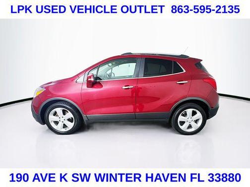 Red Metallic 2016 Buick Encore Leather