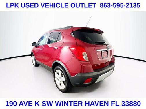 Red Metallic 2016 Buick Encore Leather