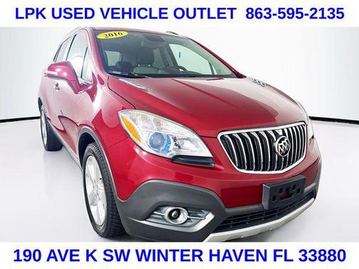 Red Metallic 2016 Buick Encore Leather