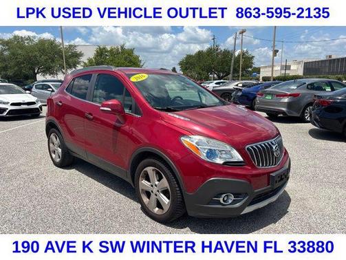 Red Metallic 2016 Buick Encore Leather