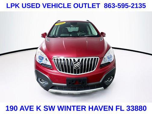 Red Metallic 2016 Buick Encore Leather