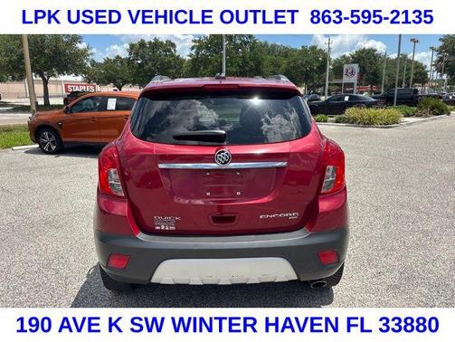 Red Metallic 2016 Buick Encore Leather