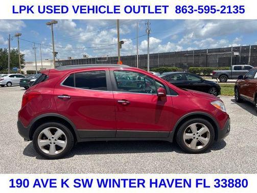 Red Metallic 2016 Buick Encore Leather