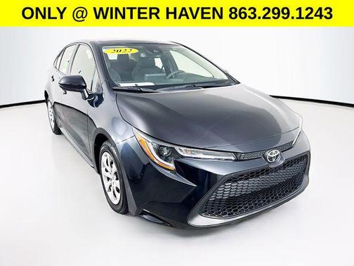 Black Sand Pearl 2022 Toyota Corolla LE
