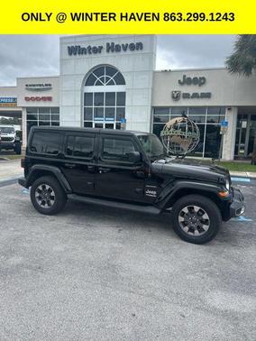 Black Clearcoat 2018 Jeep Wrangler Unlimited Sahara