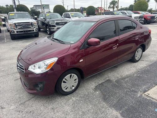 Wine Red Metallic 2019 Mitsubishi Mirage G4 ES