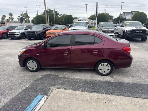 Wine Red Metallic 2019 Mitsubishi Mirage G4 ES