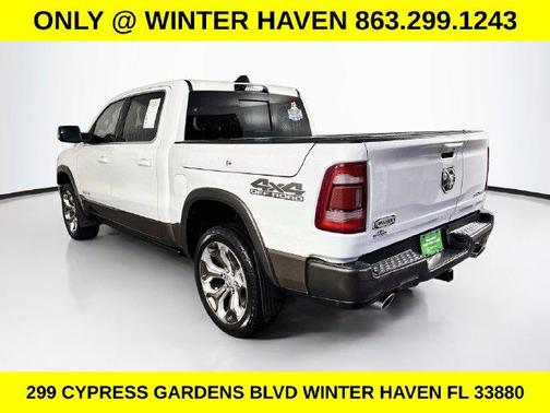 Ivory White Tri-Coat Pearlcoat 2023 RAM 1500 Longhorn