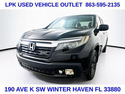 Crystal Black Pearl 2019 Honda Ridgeline Sport