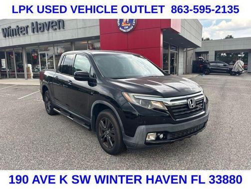 Crystal Black Pearl 2019 Honda Ridgeline Sport