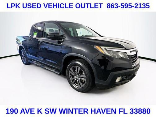 Crystal Black Pearl 2019 Honda Ridgeline Sport