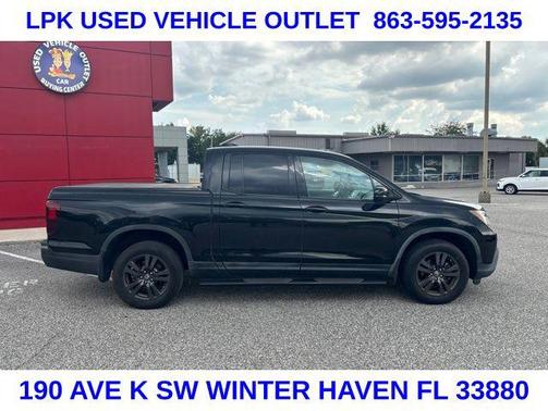 Crystal Black Pearl 2019 Honda Ridgeline Sport
