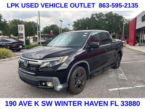 Crystal Black Pearl 2019 Honda Ridgeline Sport