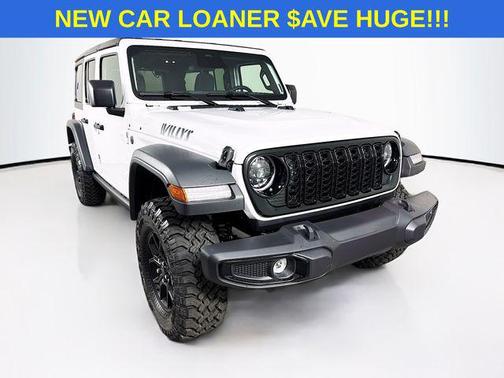 Bright White Clearcoat 2026 Jeep Wrangler Willys