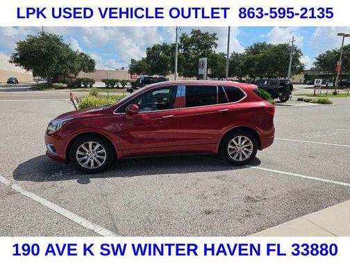 Chili Red Metallic 2019 Buick Envision Essence