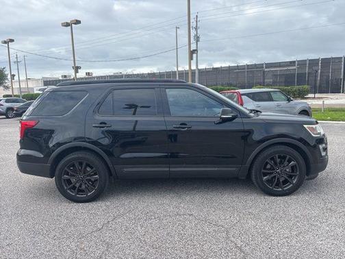 Shadow Black 2017 Ford Explorer XLT