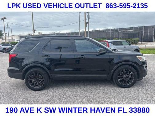 Shadow Black 2017 Ford Explorer XLT