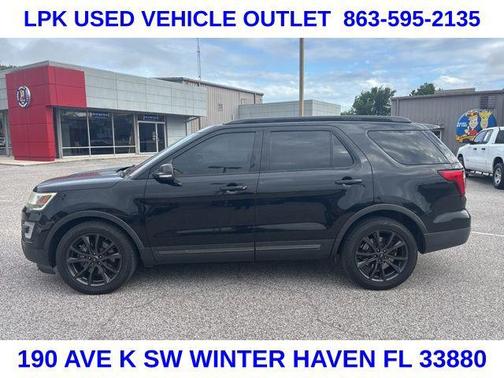 Shadow Black 2017 Ford Explorer XLT