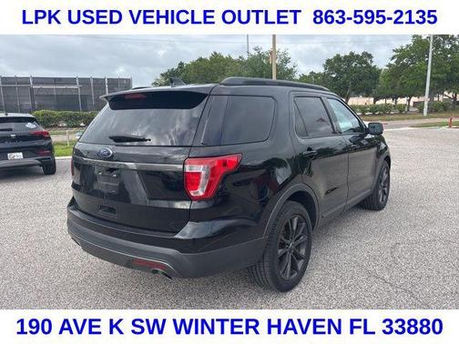 Shadow Black 2017 Ford Explorer XLT