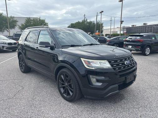 Shadow Black 2017 Ford Explorer XLT
