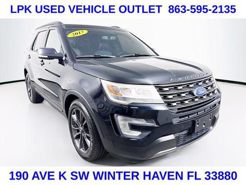Shadow Black 2017 Ford Explorer XLT