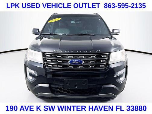 Shadow Black 2017 Ford Explorer XLT