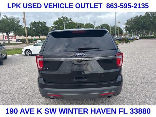 Shadow Black 2017 Ford Explorer XLT