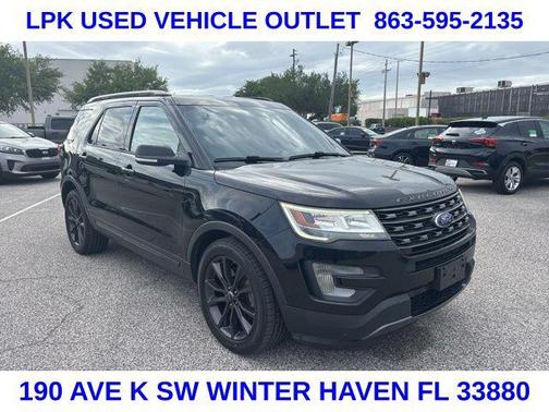 Shadow Black 2017 Ford Explorer XLT