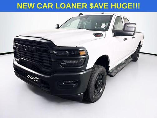 Bright White Clearcoat 2026 RAM 2500 Tradesman Crew Cab 4x4 8' Box