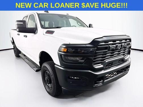 Bright White Clearcoat 2026 RAM 2500 Tradesman Crew Cab 4x4 8' Box