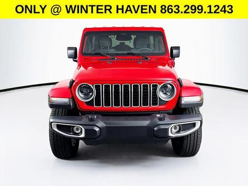 Firecracker Red Clearcoat 2025 Jeep Wrangler 4xe Sahara